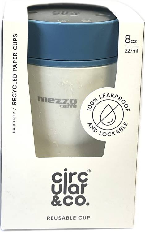 Circular Cup Chalk/Pacific Blue 227 ml
