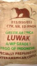 Cibetkova k&aacute;va Indonesia Kopi Luwak